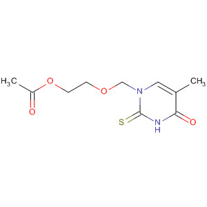 4(1H)-Pyrimidinone,1-[[2-(acetyloxy)ethoxy]methyl]-2,3-dihydro-5-methyl-2-thioxo-