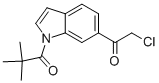 6-CHLOROACETYL-1-(2,2-DIMETHYLPROPANOYL)INDOLE