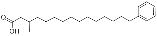 15-PHENYL-3-METHYL-PENTADECANECARBOXYLIC ACID