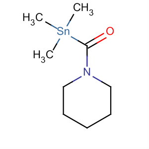 Piperidine, 1-[(trimethylstannyl)carbonyl]-