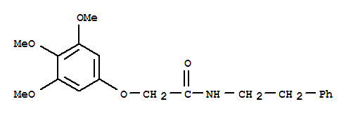 N-(2-phenylethyl)-2-(3,4,5-trimethoxyphenoxy)acetamide