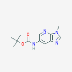 Tert-butyl N-(3-methylimidazo[4,5-b]pyridin-6-yl)carbamate