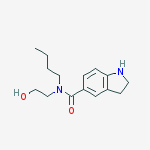 1-Hexadecanesulfonamide, N-(2,3-dihydro-1H-indol-7-yl)-