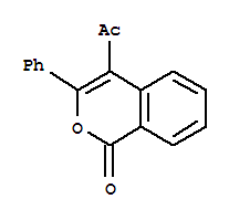 4-acetyl-3-phenyl-1H-isochromen-1-one