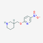 5-nitro-2-(3-piperidinylmethoxy)Pyridine