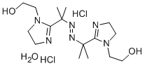 2,2-AZOBIS[2-[1-(2-HYDROXYETHYL)-2-IMIDAZOLIN-2-YL]PROPANE] DIHYDROCHLORIDE MONOHYDRATE