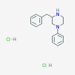 3-Benzyl-1-phenyl-piperazine dihydrochloride