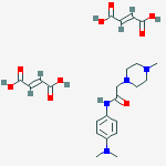 N-[4-(dimethylamino)phenyl]-2-(4-methylpiperazin-1-yl)acetamide di[(2E)-but-2-enedioate]
