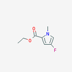 Ethyl 4-fluoro-1-methylpyrrole-2-carboxylate