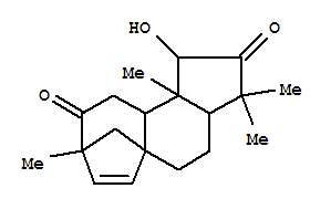 1H-5a,8-Methanocyclohept[e]indene-2,9(3H,8H)-dione,3a,4,5,10,10a,10b-hexahydro-1-hydroxy-3,3,8,10b-tetramethyl-, [1R-(1a,3ab,5ab,8b,10ab,10ba)]-