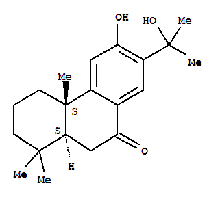 9(1H)-Phenanthrenone,2,3,4,4a,10,10a-hexahydro-6-hydroxy-7-(1-hydroxy-1-methylethyl)-1,1,4a-trimethyl-,(4aS-trans)-