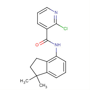 3-Pyridinecarboxamide,2-chloro-N-(2,3-dihydro-1,1-dimethyl-1H-inden-4-yl)-