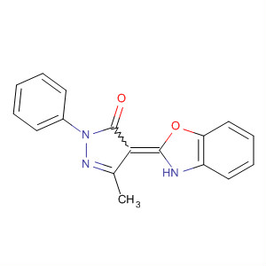 3H-Pyrazol-3-one,4-(2(3H)-benzoxazolylidene)-2,4-dihydro-5-methyl-2-phenyl-