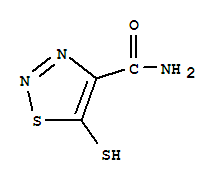 1,2,3-Thiadiazole-4-carboxamide,5-mercapto-