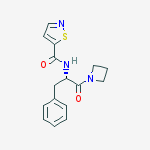 ISOTHIAZOLE-5-CARBOXYLIC ACID ((S)-2-AZETIDIN-1-YL-1-BENZYL-2-OXO-ETHYL)-AMIDE, 95%