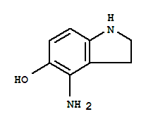 1H-INDOL-5-OL,4-AMINO-2,3-DIHYDRO-
