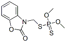 Dithiophosphoric acid O,O-dimethyl S-[(2-oxo-3(2H)-benzoxazolyl)methyl] ester