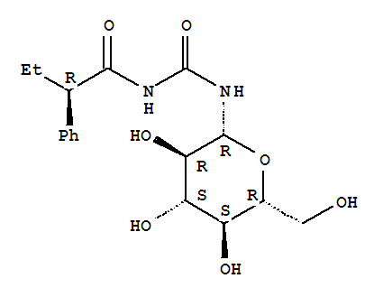 N-{[(2R)-2-phenylbutanoyl]carbamoyl}-beta-D-glucopyranosylamine