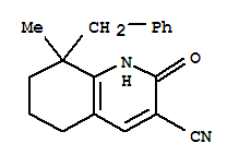 8-benzyl-8-methyl-2-oxo-1,2,5,6,7,8-hexahydroquinoline-3-carbonitrile
