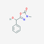 5-(hydroxy(phenyl)methyl)-3-methyl-1,3,4-oxadiazol-2(3H)-one