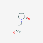 2-oxo-1-Pyrrolidinepropanal
