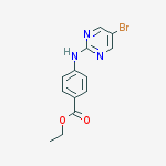 Ethyl 4-[(5-bromopyrimidin-2-yl)amino]benzoate