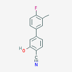 4-(4-fluoro-3-methylphenyl)-2-hydroxybenzonitrile