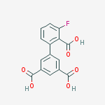 5-(2-carboxy-3-fluorophenyl)benzene-1,3-dicarboxylic Acid
