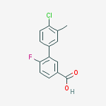 3-(4-chloro-3-methylphenyl)-4-fluorobenzoic Acid
