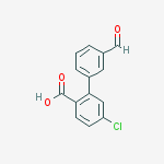 4-chloro-2-(3-formylphenyl)benzoic Acid