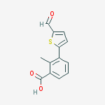 3-(5-formylthiophen-2-yl)-2-methylbenzoic Acid
