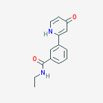 2-[3-(N-ETHYLAMINOCARBONYL)PHENYL]-4-HYDROXYPYRIDINE