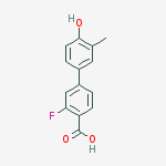 2-fluoro-4-(4-hydroxy-3-methylphenyl)benzoic Acid