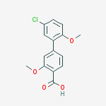 4-(5-chloro-2-methoxyphenyl)-2-methoxybenzoic Acid
