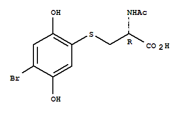 2-bromo-5-(N-acetylcystein-S-yl)hydroquinone