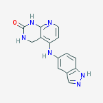 5-(1H-indazol-5-ylamino)-3,4-dihydropyrido[2,3-d]pyrimidin-2(1H)-one