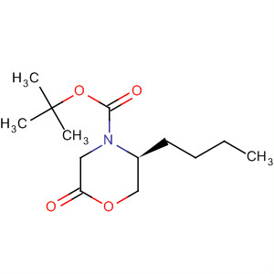 4-Morpholinecarboxylic acid, 5-butyl-2-oxo-, 1,1-dimethylethyl ester,(S)-