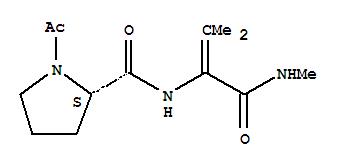 acetylprolyl-alpha,beta-dehydrovaline methylamide