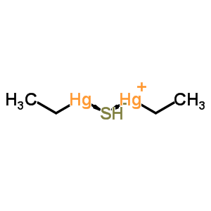 ethylmercury(1+) hydrosulfide ethylmercury (1:1)