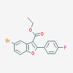 ethyl 5-bromo-2-(4-fluorophenyl)benzofuran-3-carboxylate