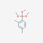 2,4-dimethyl-1-(trimethoxymethyl)benzene