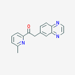Ethanone, 1-(6-Methyl-2-pyridinyl)-2-(6-quinoxalinyl)-
