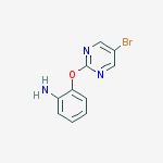 2-(5-bromopyrimidin-2-yl)oxyaniline