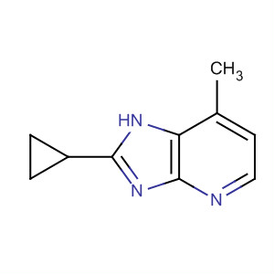 1H-Imidazo[4,5-b]pyridine, 2-cyclopropyl-7-methyl-