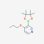 4-Propoxy-3-(4,4,5,5-tetramethyl-1,3,2-dioxaborolan-2-yl)pyridine