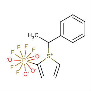 Thiophenium, tetrahydro-1-(1-phenylethyl)-, hexafluorophosphate(1-)