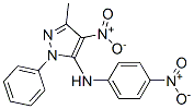 1-Phenyl-3-methyl-4-nitro-5-[(4-nitrophenyl)amino]-1H-pyrazole