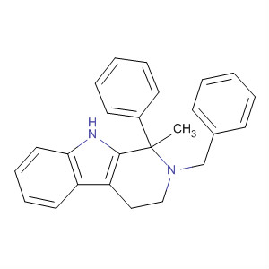 1H-Pyrido[3,4-b]indole,2,3,4,9-tetrahydro-1-methyl-1-phenyl-2-(phenylmethyl)-
