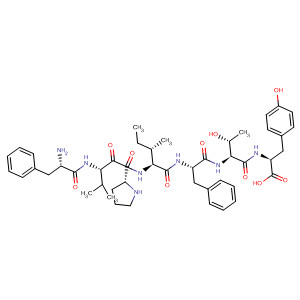 L-Tyrosine,N-[N-[N-[N-[1-(N-L-phenylalanyl-L-valyl)-L-prolyl]-L-isoleucyl]-L-phenylalanyl]-L-threonyl]-