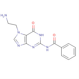 Benzamide, N-[7-(2-aminoethyl)-6,7-dihydro-6-oxo-1H-purin-2-yl]-